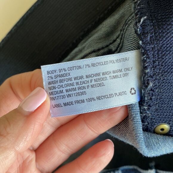 Isabel Maternity MIDI Short Denim Shorts‎ Size 14 - Picture 12 of 13